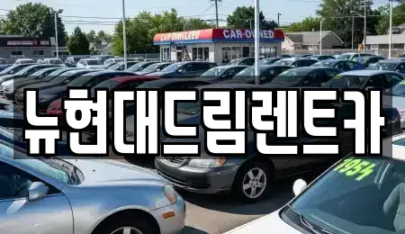 경기도 이천시 창전동 렌트카 전문 뉴현대드림렌트카