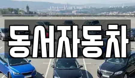 경상남도 통영시 미수동 중고차매매 전문 동서자동차