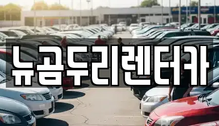 울산 울주군 청량읍 장기렌트카 전문 뉴곰두리렌터카
